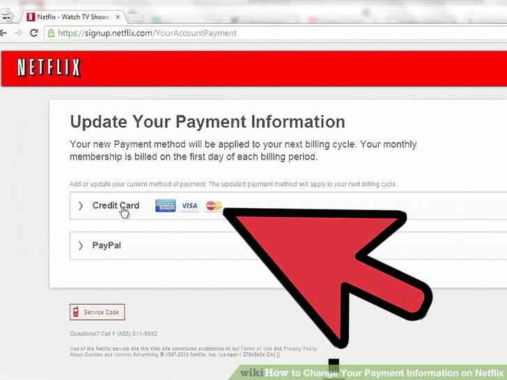 Imagen titulada Cambiar Tu Información de Pago en Netflix Paso 14