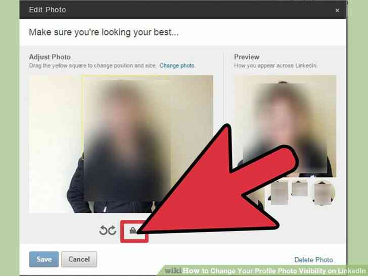 Imagen titulada Cambiar Tu Foto de Perfil de la Visibilidad en LinkedIn Paso 6