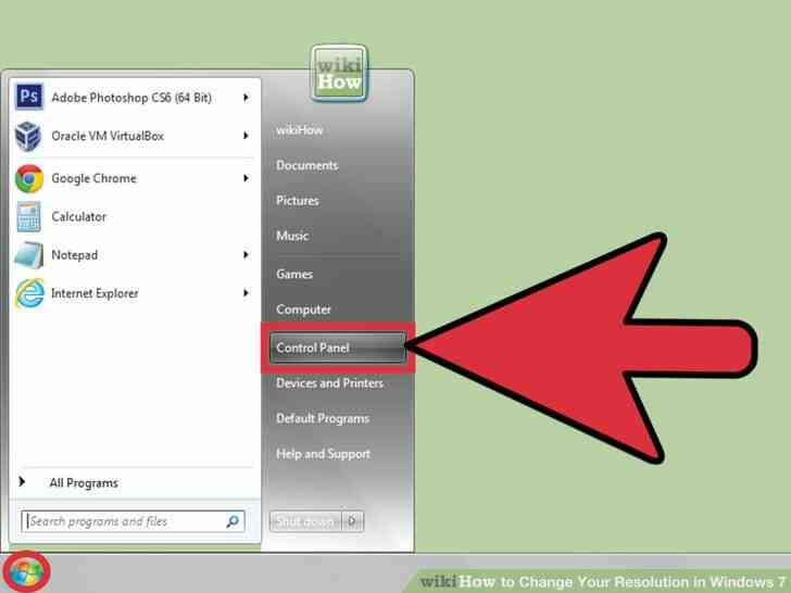 Imagen titulada Cambio de la Resolución en Windows 7 Paso 6