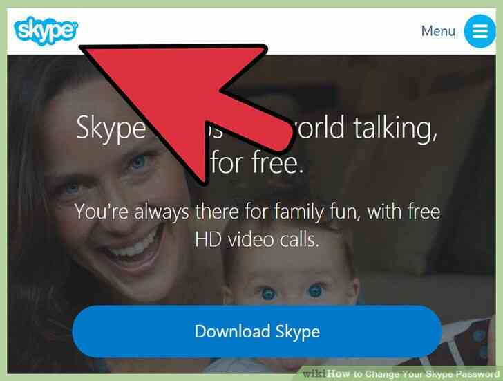 Imagen titulada Cambiar Tu Contraseña de Skype Paso 1