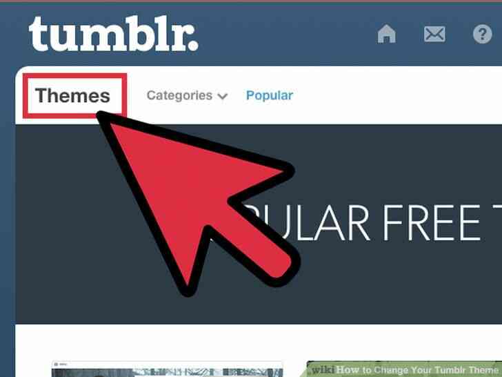 Imagen titulada Cambiar Su Tumblr Tema Paso 1