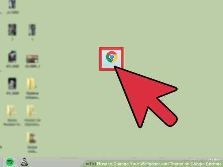 Imagen titulada Cambiar Tu fondo de pantalla y el Tema de Google Chrome Paso 1