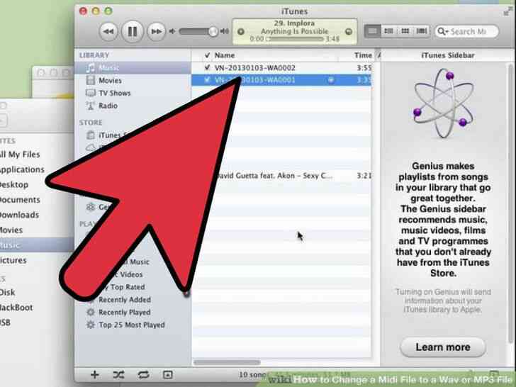 Imagen titulada Cambiar un Archivo Midi a Wav o MP3 Archivo de Paso 4