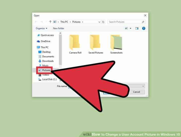 Imagen titulada Cambiar una Imagen de Cuenta de Usuario en Windows 10 Paso 5