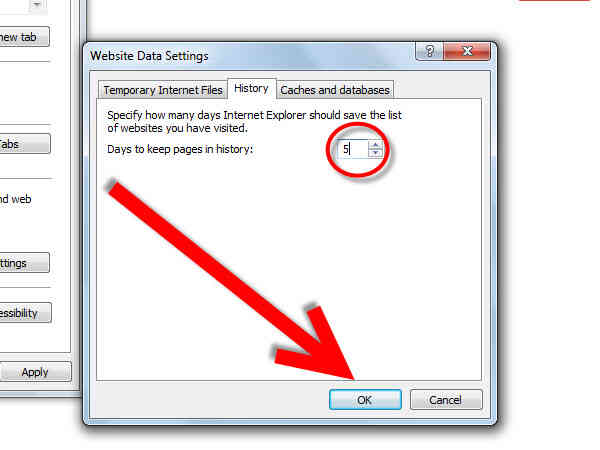 Imagen titulada Cambiar la Cantidad de Días de Internet Explorer Mantiene el Historial de Paso 4