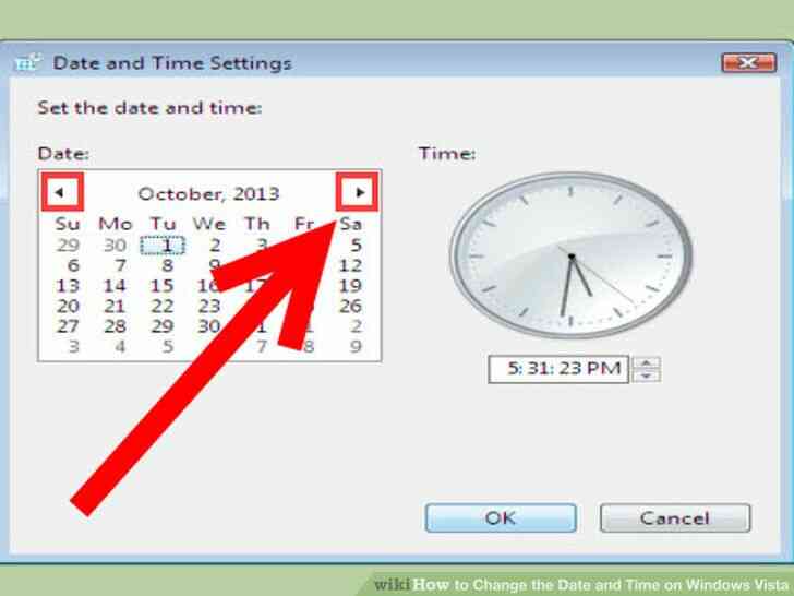 Imagen titulada Cambiar la Fecha y la Hora en Windows Vista Paso 3