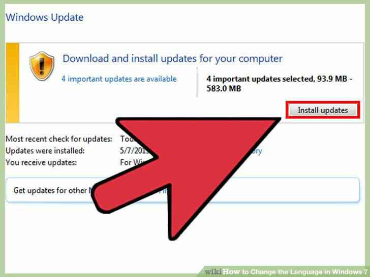 Imagen titulada Cambiar el Idioma en Windows 7 Paso 6