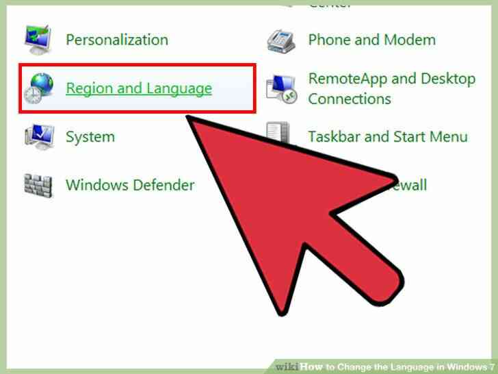 Imagen titulada Cambiar el Idioma en Windows 7 Paso 7