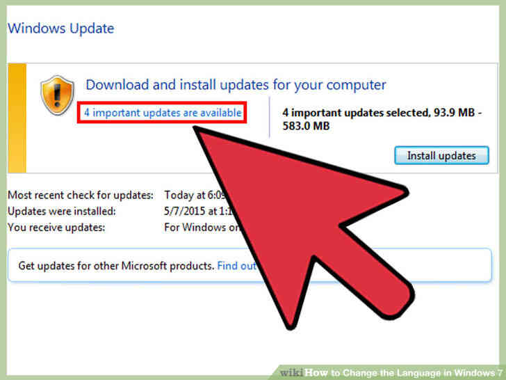 Imagen titulada Cambiar el Idioma en Windows 7 Paso 4