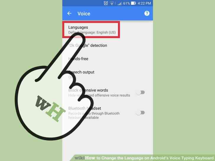 Imagen titulada Cambiar el Idioma en Android de la escritura por Voz de Teclado Paso 8