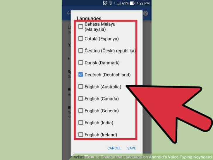 Imagen titulada Cambiar el Idioma en Android de la escritura por Voz de Teclado Paso 9