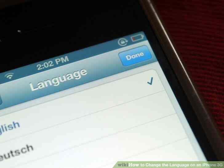 Imagen titulada Cambiar el Idioma en un iPhone 3G Paso 7