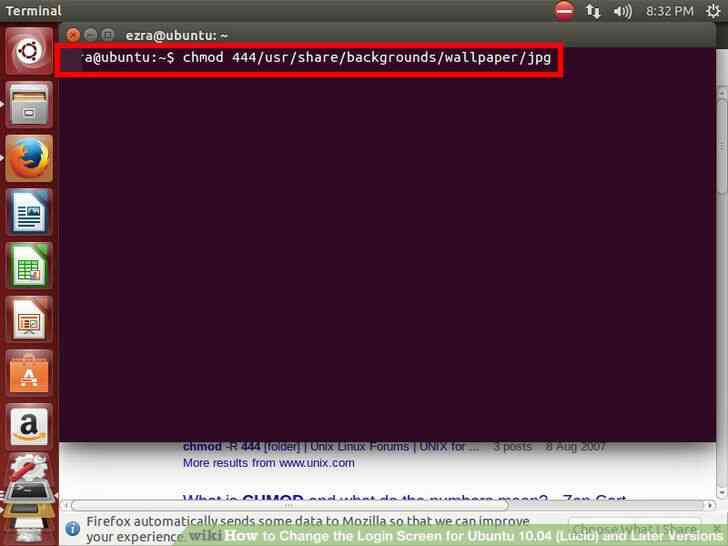 Imagen titulada Cambiar la Pantalla de inicio de Sesión de Ubuntu 10.04 (Lucid) y más Tarde