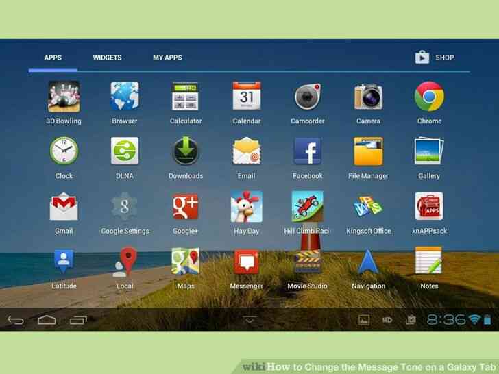 Imagen titulada Cambiar el Tono de Mensaje en una Galaxy Tab Paso 10