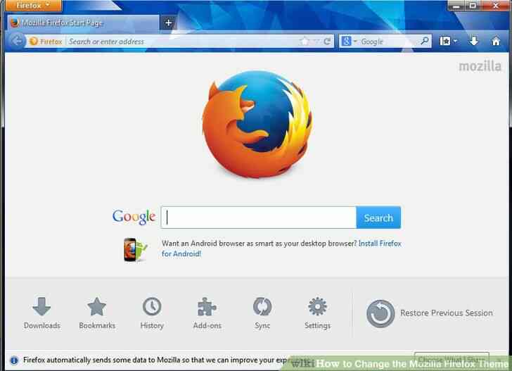 Imagen titulada Cambiar el Mozilla Firefox Tema Paso 5