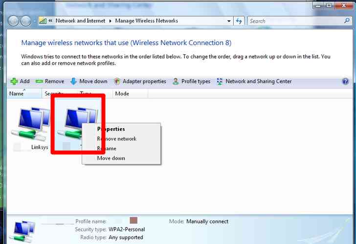 Imagen titulada Quitar un Guarda de Red Inalámbrica en Windows Vista Paso 3.png