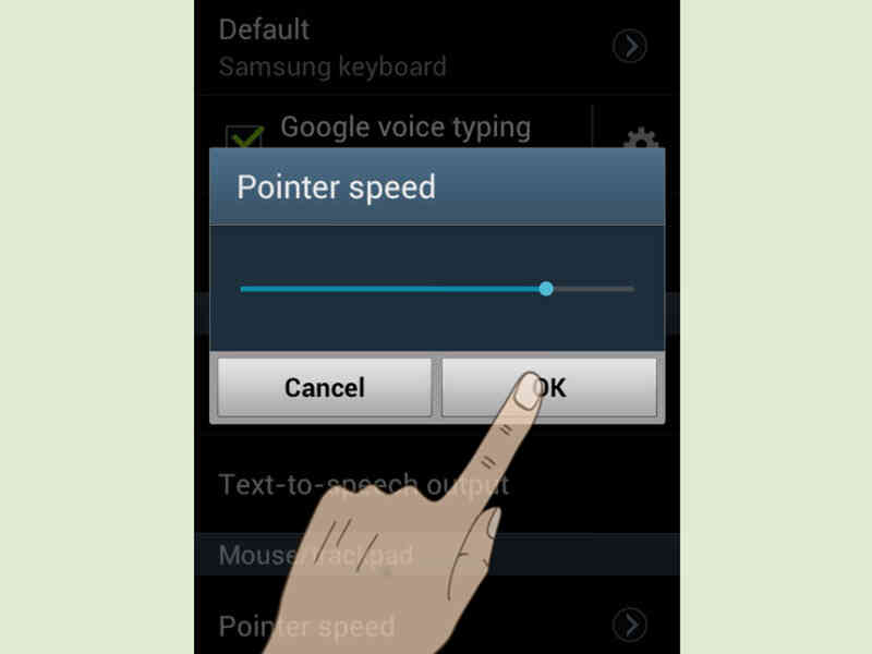 Cómo Cambiar la Velocidad del Puntero en Android