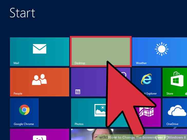 Imagen titulada Cambiar el protector de pantalla en Windows 8 Paso 1