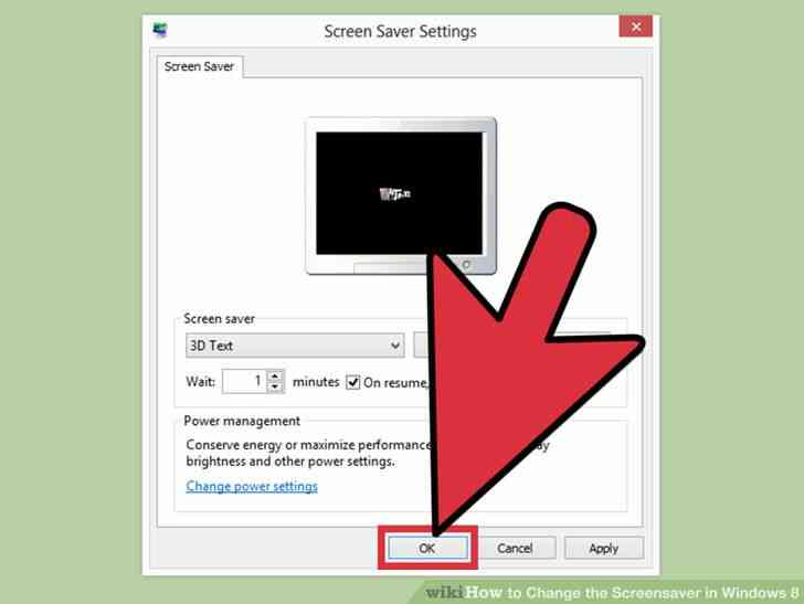 Imagen titulada Cambiar el protector de pantalla en Windows 8 Paso 9
