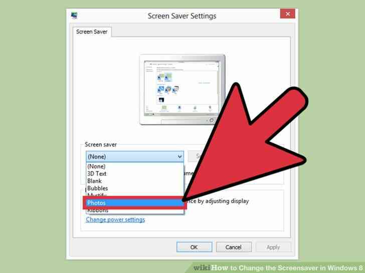 Imagen titulada Cambiar el protector de pantalla en Windows 8 Paso 12