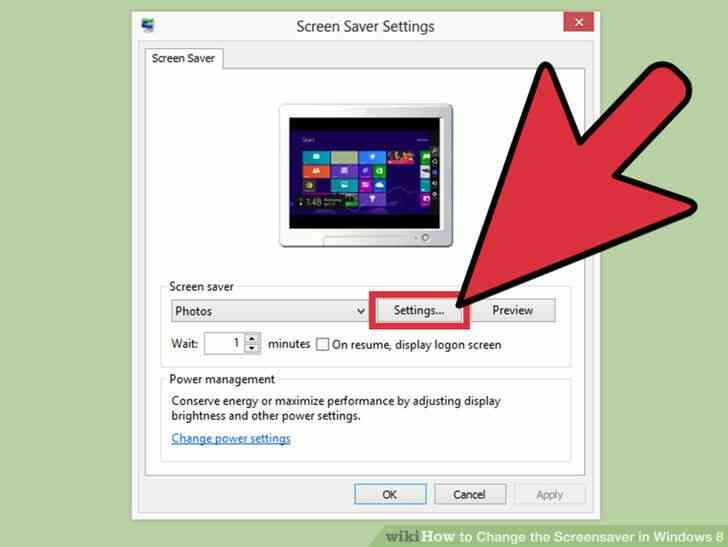 Imagen titulada Cambiar el protector de pantalla en Windows 8 Paso 13