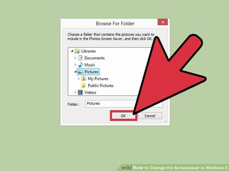 Imagen titulada Cambiar el protector de pantalla en Windows 8 Paso 16