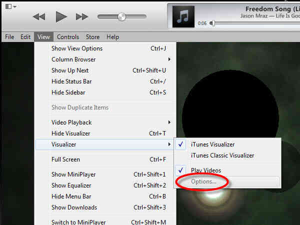 Imagen titulada Cambiar la Configuración en el Modo Visual en iTunes el Paso 6