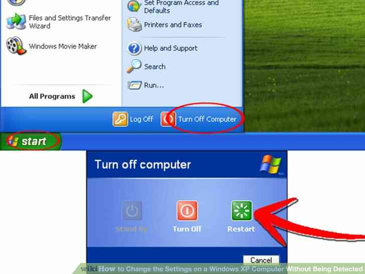Imagen titulada Cambiar la Configuración en un Equipo con Windows XP Sin Ser Detectado Paso 1