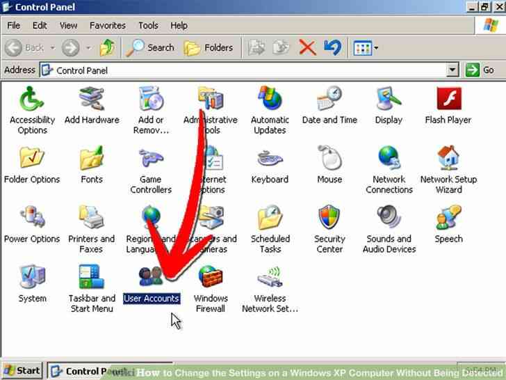 Imagen titulada Cambiar la Configuración en un Equipo con Windows XP Sin Ser Detectado Paso 8