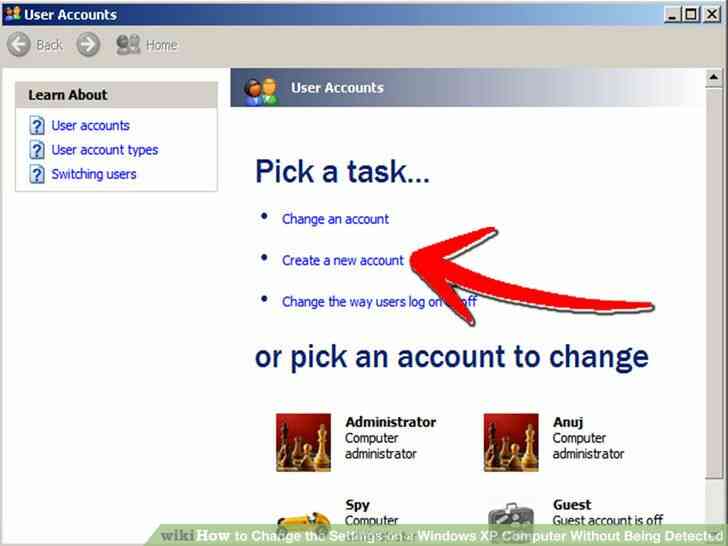 Imagen titulada Cambiar la Configuración en un Equipo con Windows XP Sin Ser Detectado Paso 9