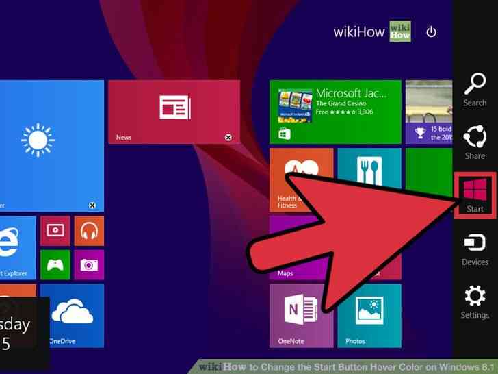 Imagen titulada Cambiar el Botón de Inicio de Hover Color en Windows 8.1 Paso 7