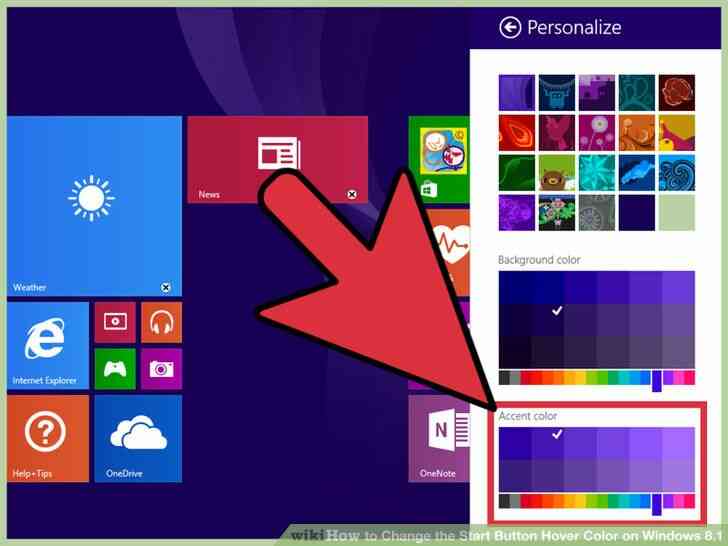 Imagen titulada Cambiar el Botón de Inicio de Hover Color en Windows 8.1 Paso 4
