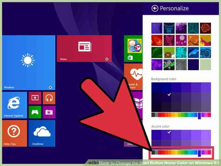 Imagen titulada Cambiar el Botón de Inicio de Hover Color en Windows 8.1 el Paso 5