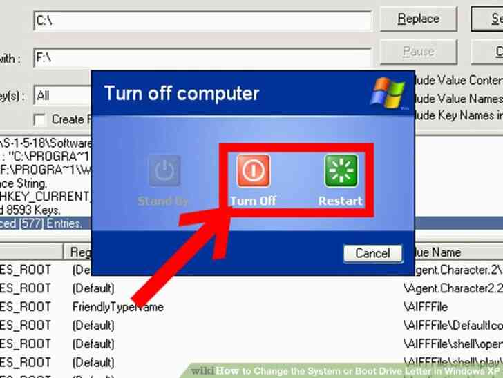 Imagen titulada Cambiar el Sistema o de Inicio Letra de Unidad en Windows XP Paso 5