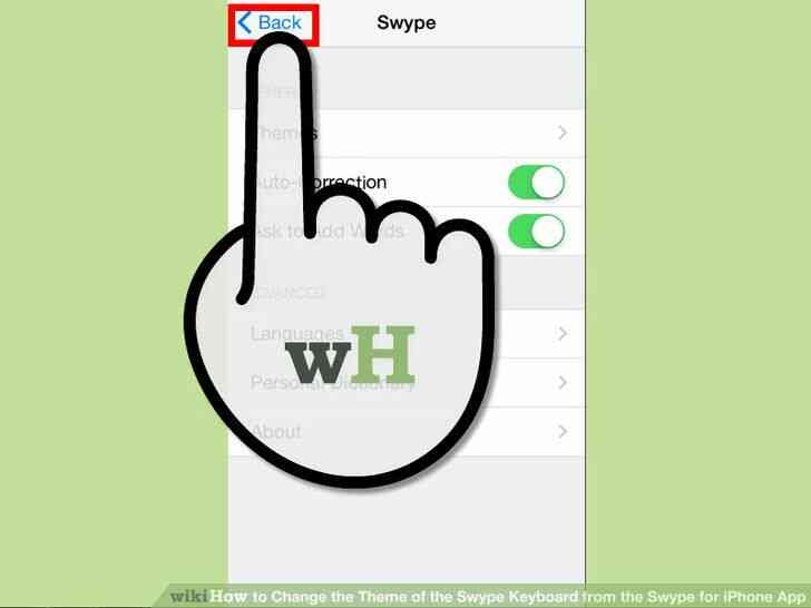 Imagen titulada Cambiar el Tema del Teclado Swype desde el Swype Aplicación para el iPhone Paso 8