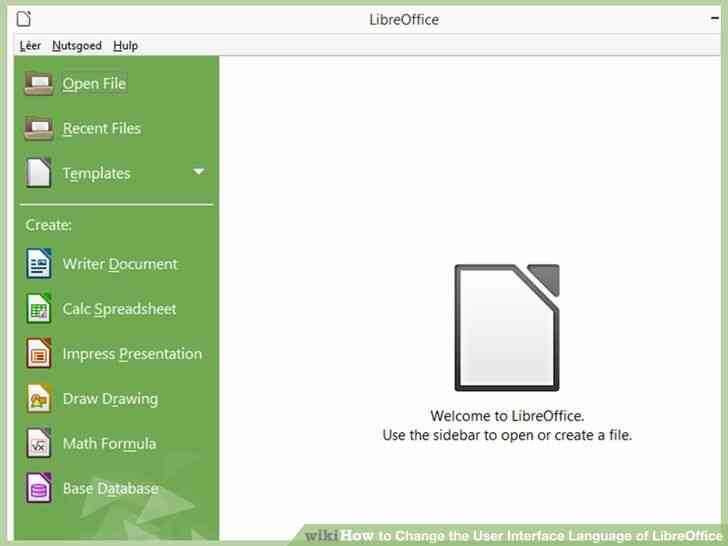 Imagen titulada Cambiar el Idioma de Interfaz de Usuario de LibreOffice Paso 9