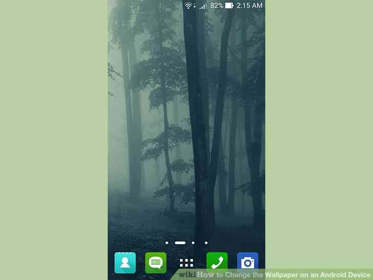 Imagen titulada Cambiar el fondo de pantalla de un Dispositivo Android Paso 1