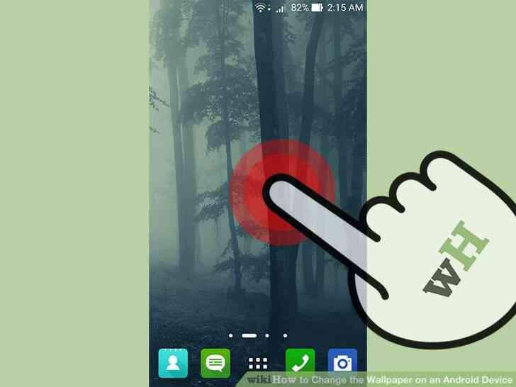 Imagen titulada Cambiar el fondo de pantalla de un Dispositivo Android Paso 2