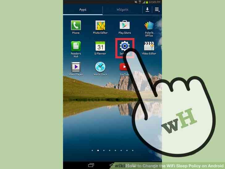 Imagen titulada Cambiar el WiFi Sueño Política en Android Paso 8