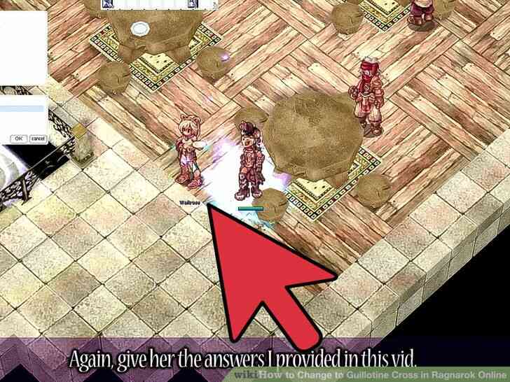 Imagen titulada Cambio a la Guillotina de la Cruz en Ragnarok Online Paso 21