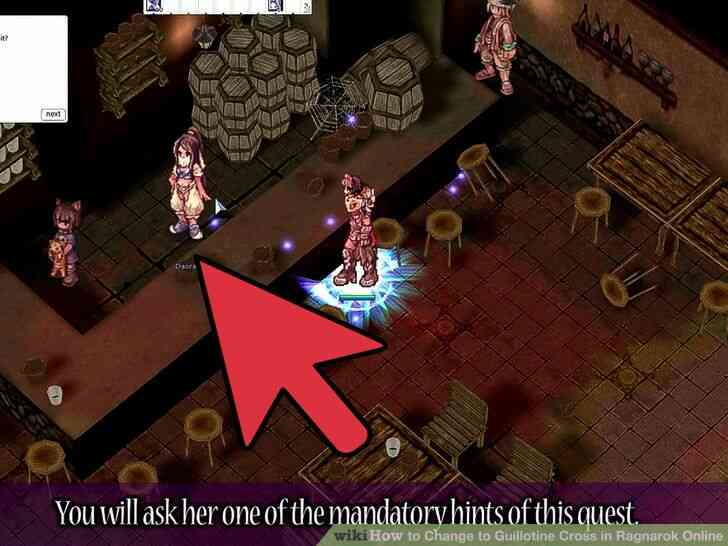 Imagen titulada Cambio a la Guillotina de la Cruz en Ragnarok Online Paso 28