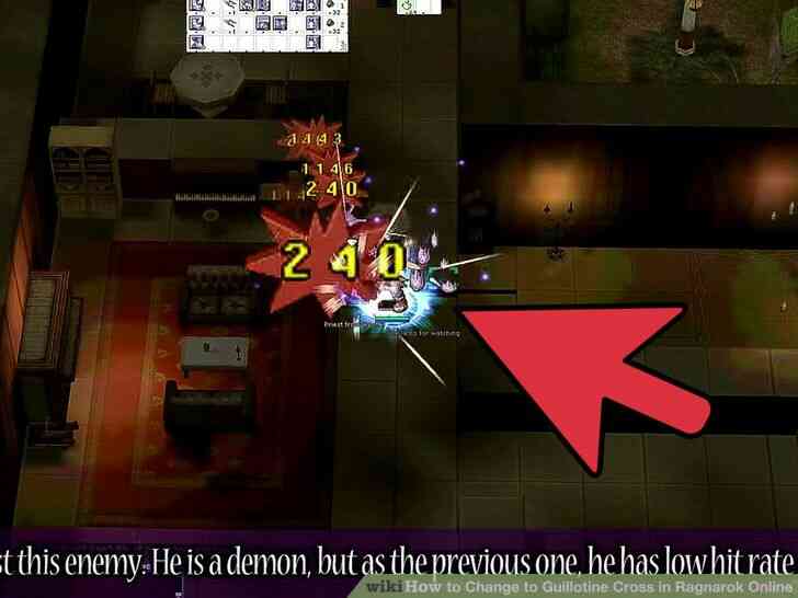 Imagen titulada Cambio a la Guillotina de la Cruz en Ragnarok Online Paso 37