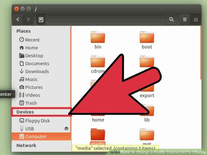 Imagen titulada Cargo de un Kindle Conectado a Ubuntu Paso 2