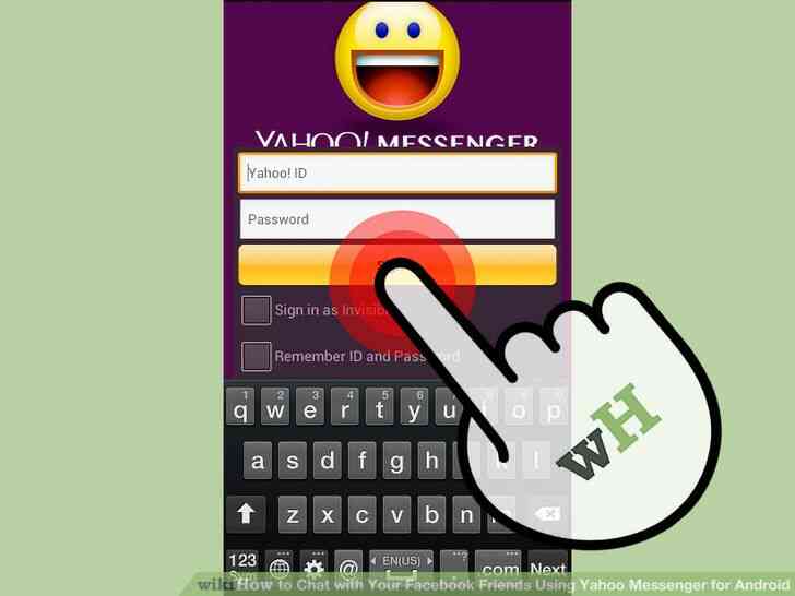 Image titulado Chat con Tu Facebook tus Amigos a través de Yahoo Messenger para Android Paso 2