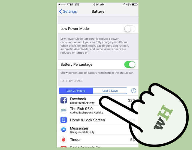 Cómo Comprobar Detallada el Uso de la Batería en iOS 9