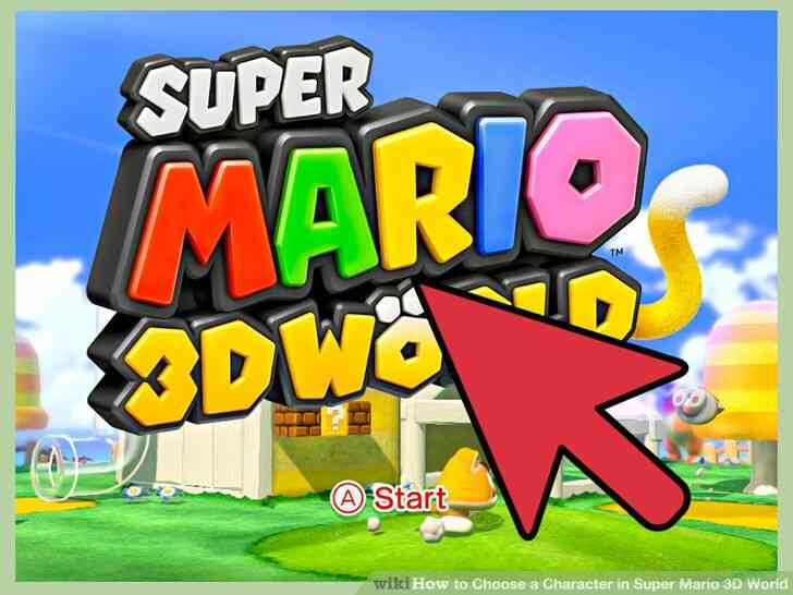 Imagen titulada Elegir un Personaje en Super Mario 3D World el Paso 1
