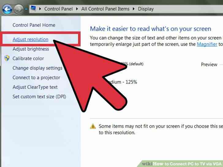 Imagen titulada Conectar el PC a la TV a través de VGA Paso 4
