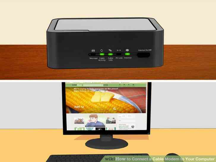 Cómo Conectar un Cable de Módem para Su Ordenador