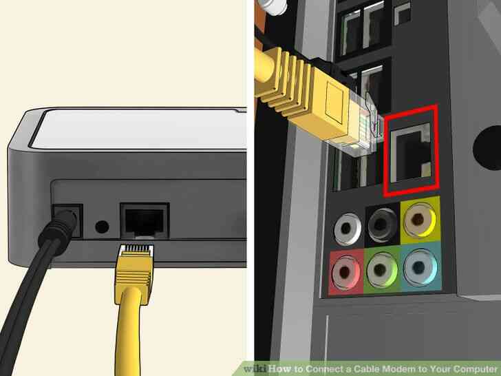 Cómo Conectar un Cable de Módem para Su Ordenador