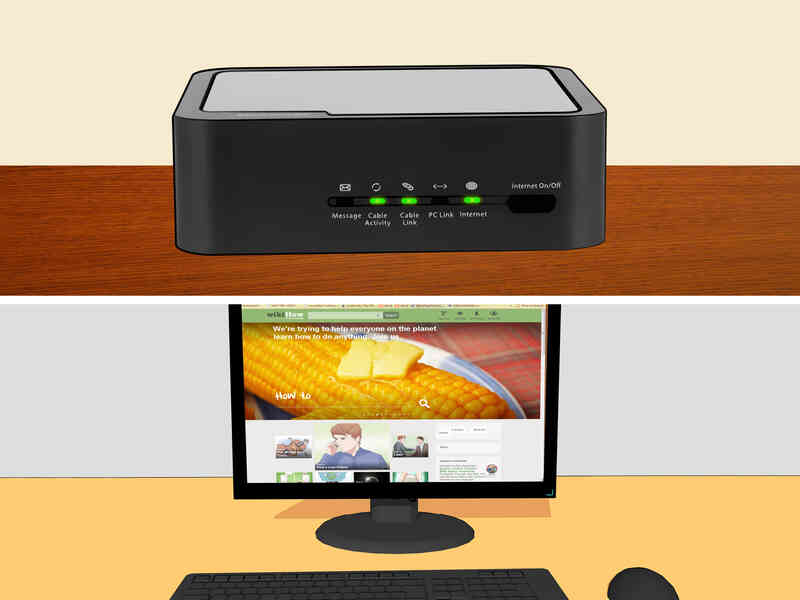 Cómo Conectar un Cable de Módem para Su Ordenador